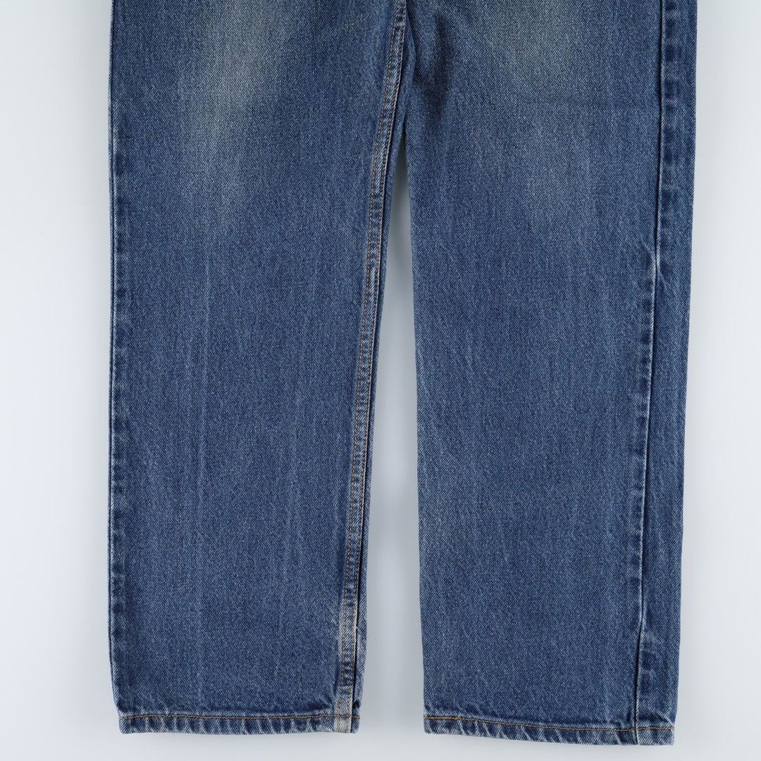 Levi's 505 REGULAR FIT tapered denim pants for men, size w33 cotton blue type Vintage Second Hand