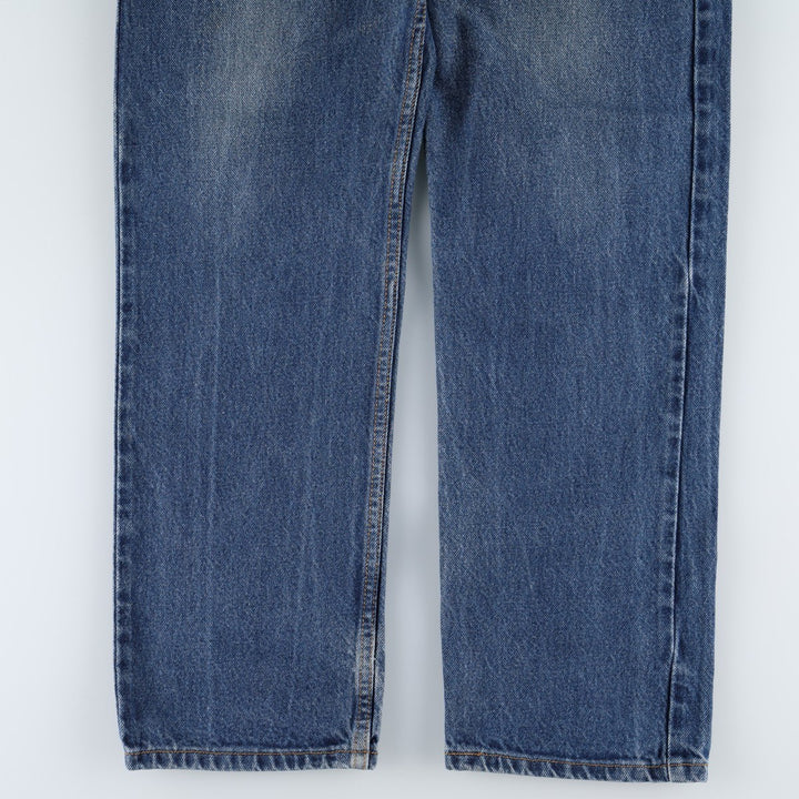 Levi's 505 REGULAR FIT tapered denim pants for men, size w33 cotton blue type Vintage Second Hand