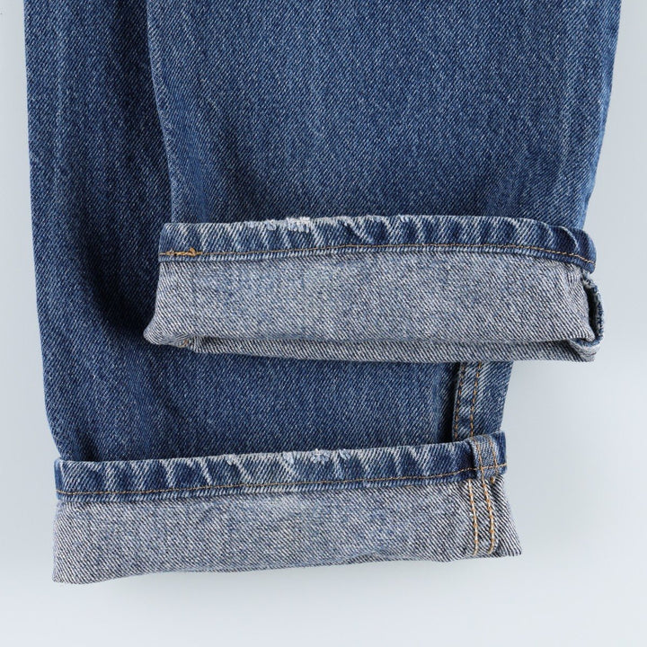 Levi's 505 REGULAR FIT tapered denim pants for men, size w33 cotton blue type Vintage Second Hand