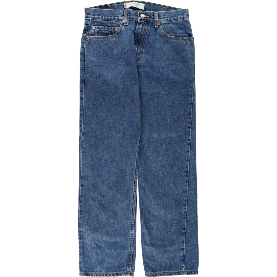 Levi's 505 REGULAR FIT tapered denim pants for men, size w31 cotton blue type Vintage Second Hand