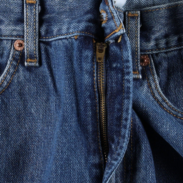 Levi's 505 REGULAR FIT tapered denim pants for men, size w31 cotton blue type Vintage Second Hand