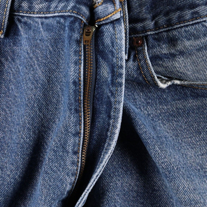 Levi's 505 REGULAR FIT tapered denim pants for men, size w35 cotton blue type Vintage Second Hand