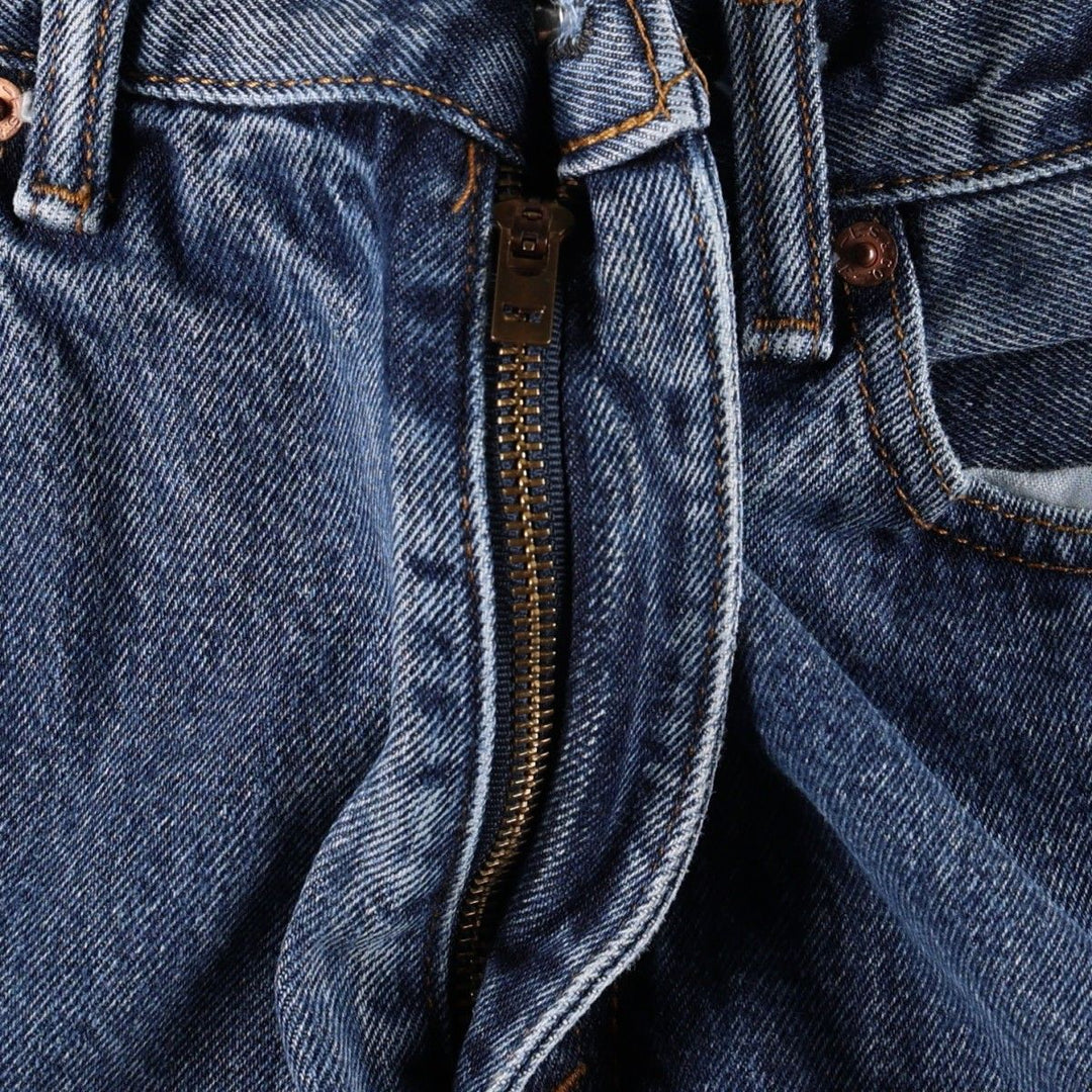 Levi's 505 tapered denim pants for men, size w37 cotton blue type Vintage Second Hand