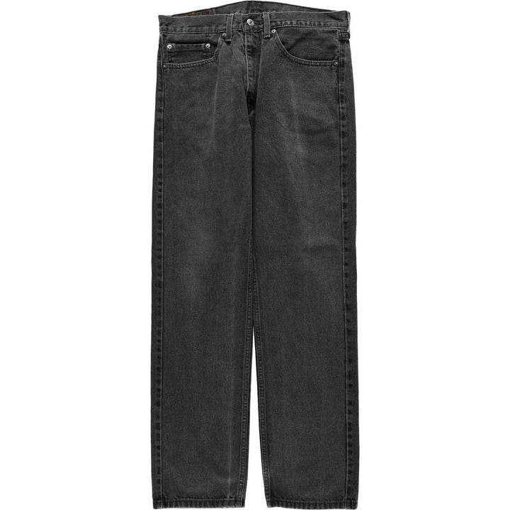 Levi's 505 Black Denim Tapered Denim Pants for Men, W34 equivalent unclear black type Vintage Second Hand
