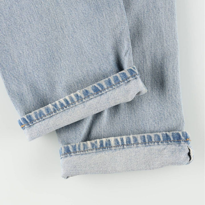 1990'S Levi's 505 Regular Fit Straight Leg Tapered Denim Pants, Made in Canada, Men's Size W33 (approx.), Vintage cotton blue type Vintage Second Hand