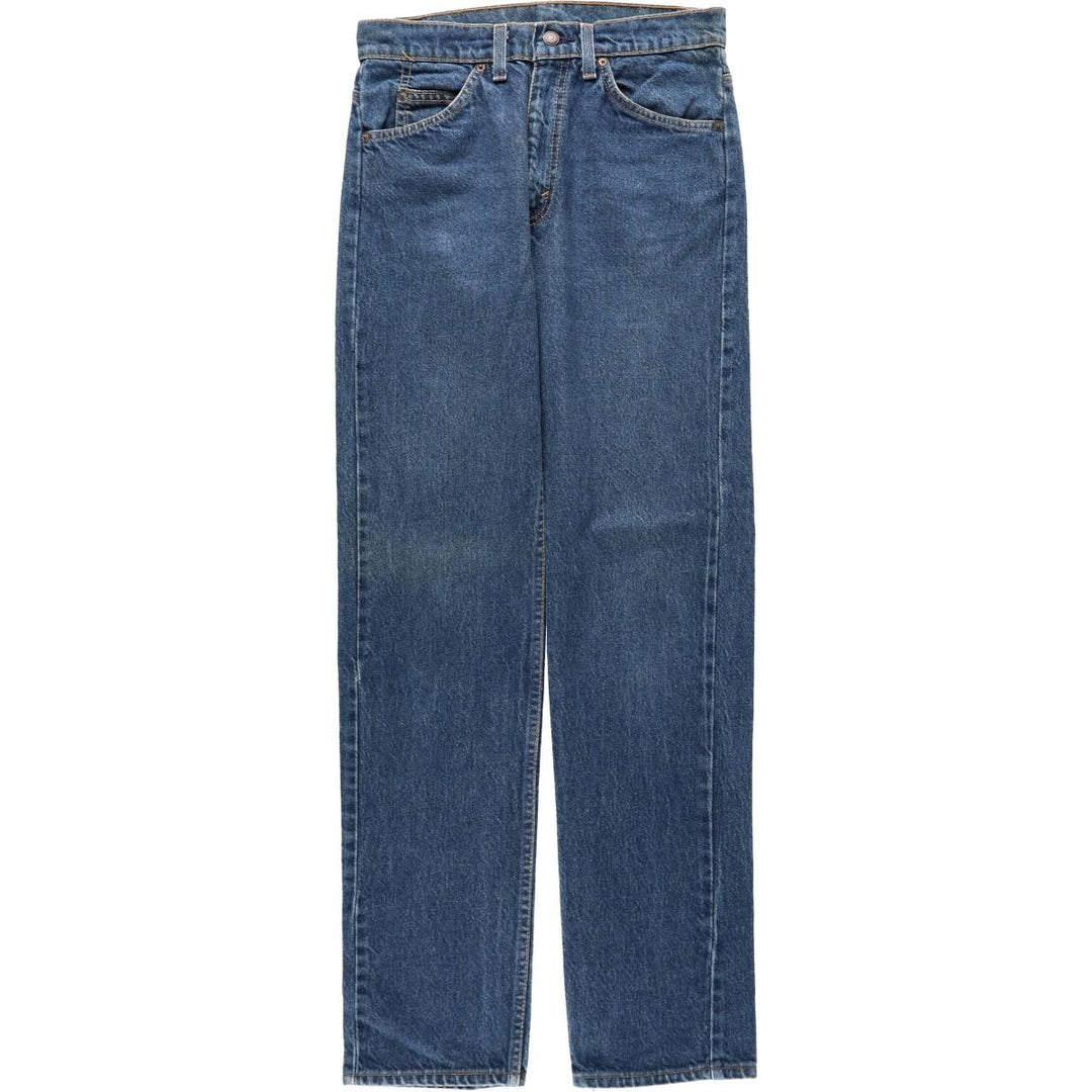 1990'S Levi's 20505-0217 Tapered Denim Pants, Made in USA, Men's Size W30 (approx.), Vintage cotton blue type Vintage Second Hand