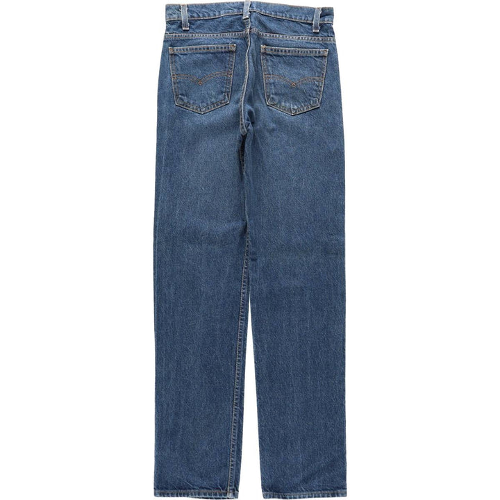 1990'S Levi's 20505-0217 Tapered Denim Pants, Made in USA, Men's Size W30 (approx.), Vintage cotton blue type Vintage Second Hand