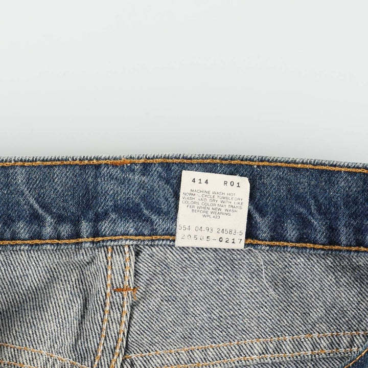 1990'S Levi's 20505-0217 Tapered Denim Pants, Made in USA, Men's Size W30 (approx.), Vintage cotton blue type Vintage Second Hand