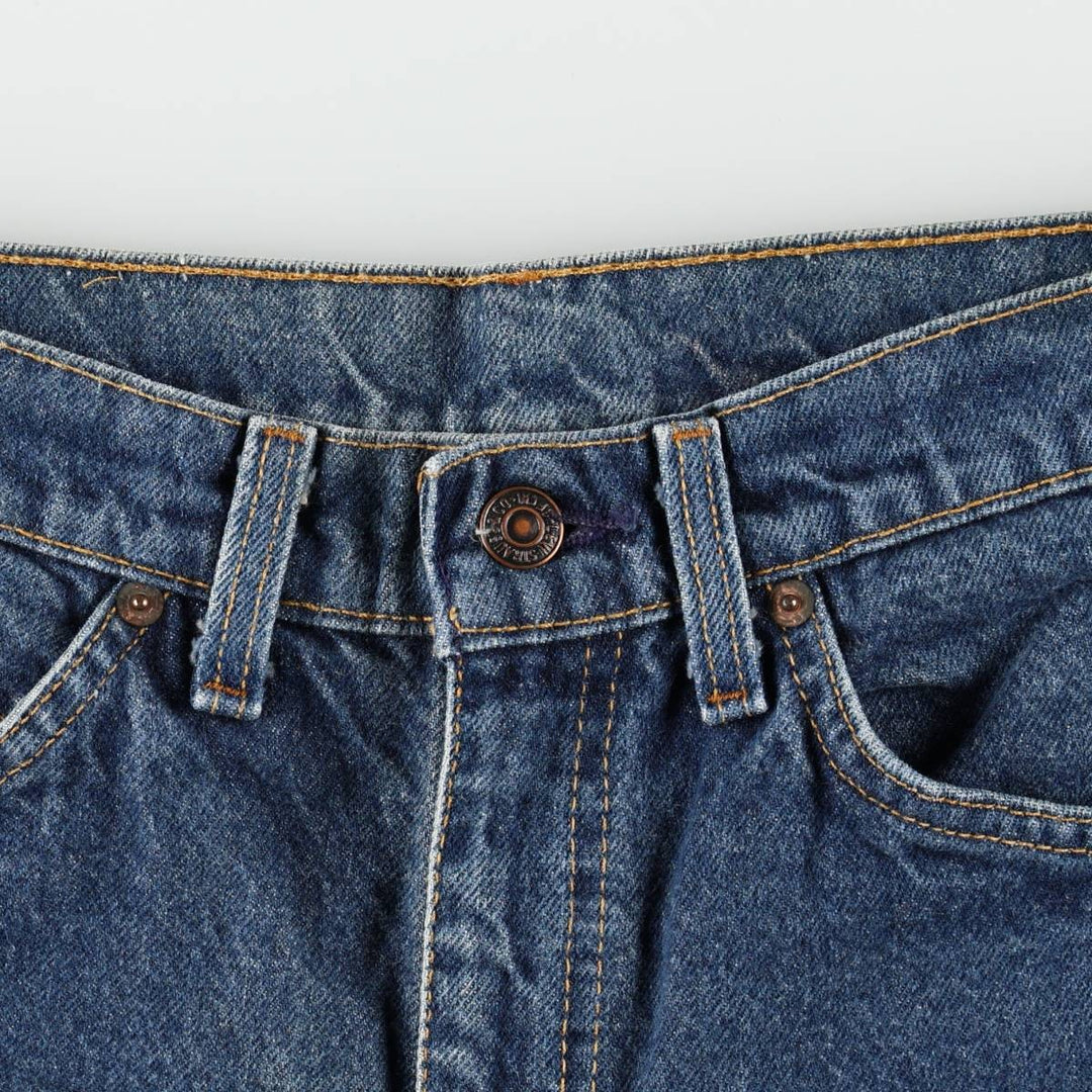 1990'S Levi's 20505-0217 Tapered Denim Pants, Made in USA, Men's Size W30 (approx.), Vintage cotton blue type Vintage Second Hand