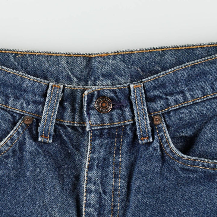 1990'S Levi's 20505-0217 Tapered Denim Pants, Made in USA, Men's Size W30 (approx.), Vintage cotton blue type Vintage Second Hand