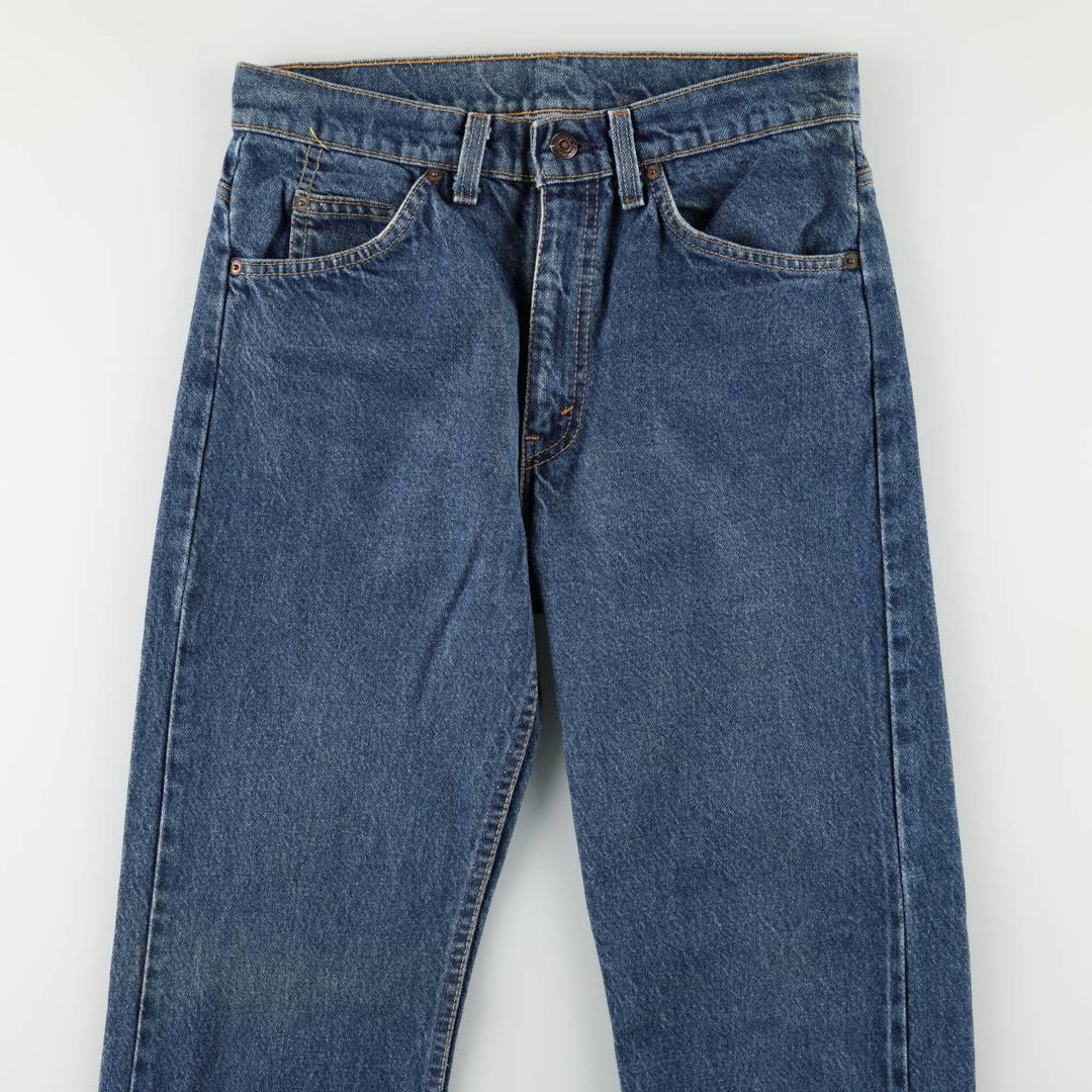1990'S Levi's 20505-0217 Tapered Denim Pants, Made in USA, Men's Size W30 (approx.), Vintage cotton blue type Vintage Second Hand
