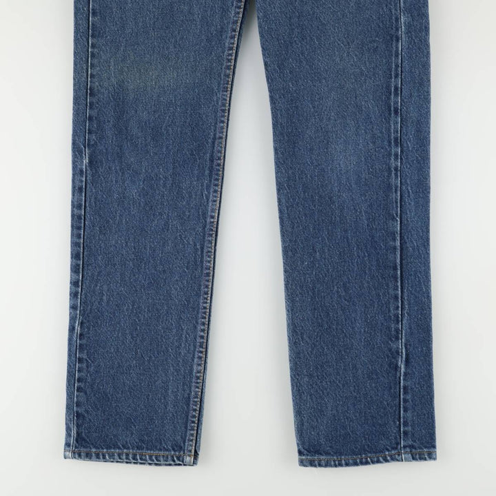 1990'S Levi's 20505-0217 Tapered Denim Pants, Made in USA, Men's Size W30 (approx.), Vintage cotton blue type Vintage Second Hand