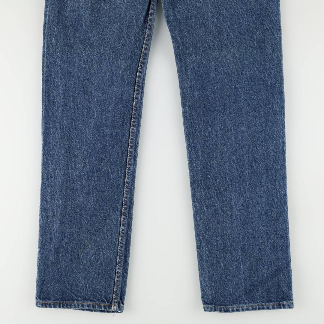 1990'S Levi's 20505-0217 Tapered Denim Pants, Made in USA, Men's Size W30 (approx.), Vintage cotton blue type Vintage Second Hand
