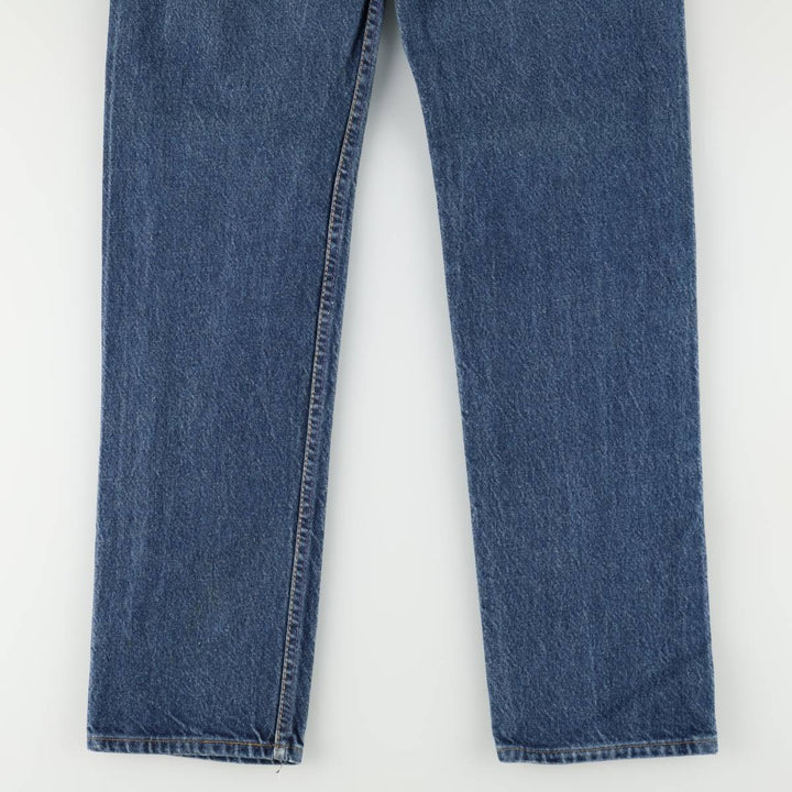 1990'S Levi's 20505-0217 Tapered Denim Pants, Made in USA, Men's Size W30 (approx.), Vintage cotton blue type Vintage Second Hand