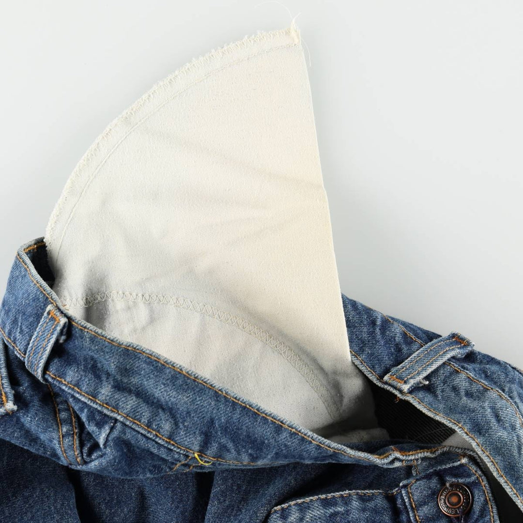 1990'S Levi's 20505-0217 Tapered Denim Pants, Made in USA, Men's Size W30 (approx.), Vintage cotton blue type Vintage Second Hand