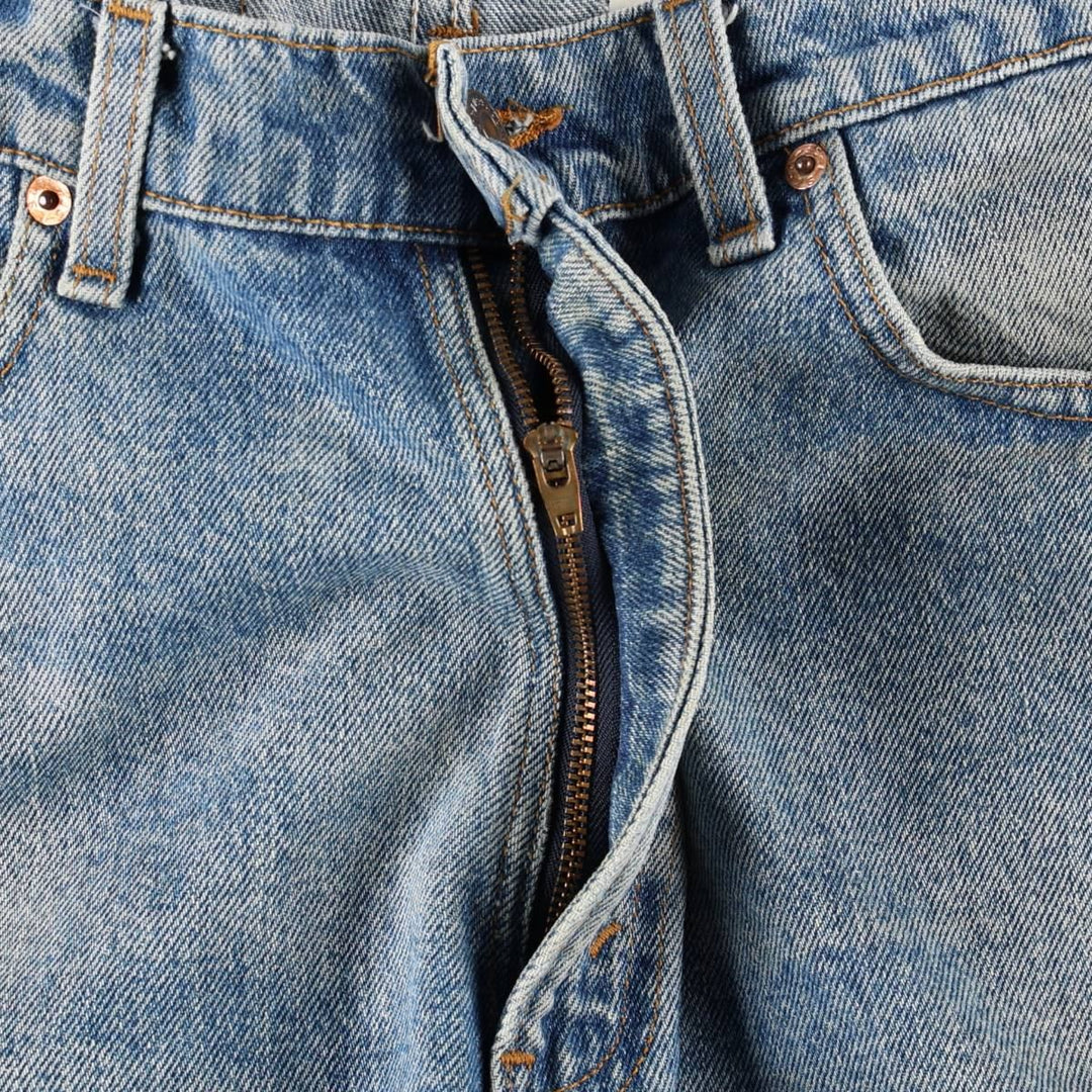 90'S Levi's 505 REGULAR FIT STRAIGHT LEG Tapered Denim Pants Made in USA Men's W32 Vintage cotton blue type Vintage Second Hand