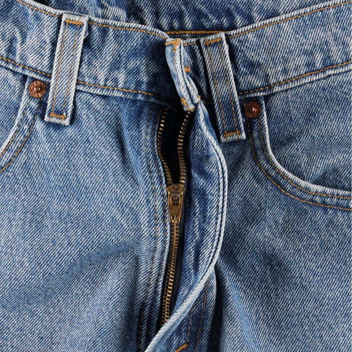 90'S Levi's 505 REGULAR FIT STRAIGHT LEG Tapered Denim Pants Made in USA Men's W31 Vintage cotton blue type Vintage Second Hand