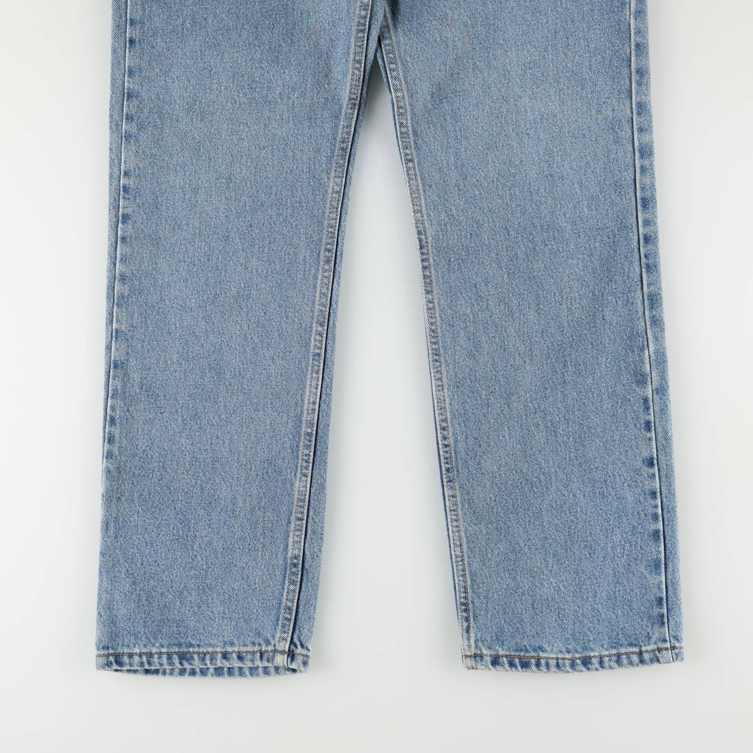 90'S Levi's 505 REGULAR FIT STRAIGHT LEG Tapered Denim Pants Made in USA Men's W31 Vintage cotton blue type Vintage Second Hand