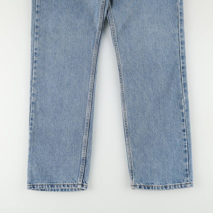 90'S Levi's 505 REGULAR FIT STRAIGHT LEG Tapered Denim Pants Made in USA Men's W31 Vintage cotton blue type Vintage Second Hand