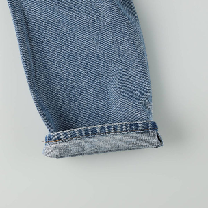 90'S Levi's 505 REGULAR FIT STRAIGHT LEG Tapered Denim Pants Made in USA Men's W31 Vintage cotton blue type Vintage Second Hand