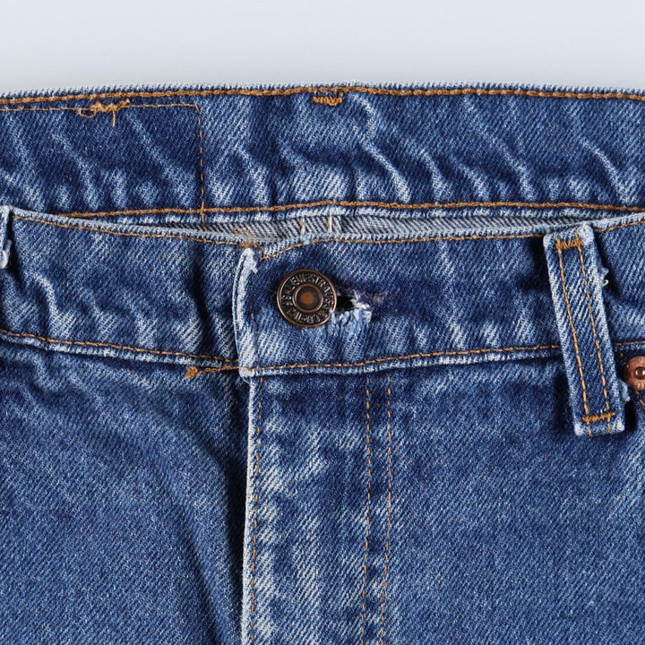 90'S Levi's 505 Orange Tab Tapered Denim Pants Made in USA Men's W33 Vintage cotton blue type Vintage Second Hand