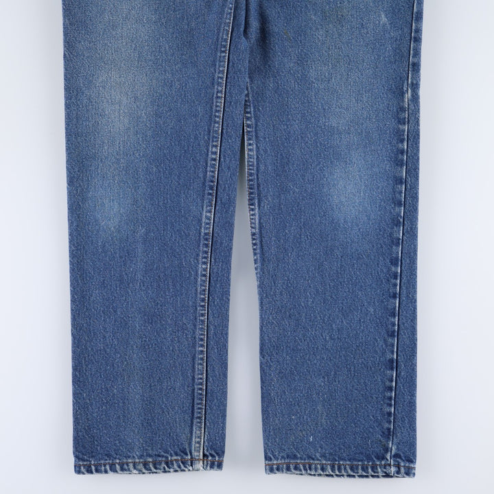 90'S Levi's 505 Orange Tab Tapered Denim Pants Made in USA Men's W33 Vintage cotton blue type Vintage Second Hand