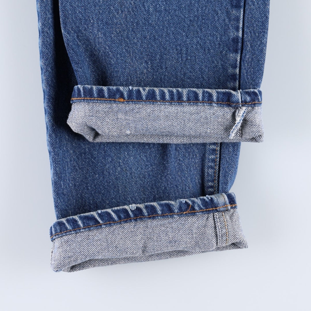90'S Levi's 505 Orange Tab Tapered Denim Pants Made in USA Men's W33 Vintage cotton blue type Vintage Second Hand