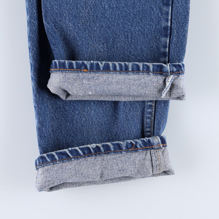 90'S Levi's 505 Orange Tab Tapered Denim Pants Made in USA Men's W33 Vintage cotton blue type Vintage Second Hand