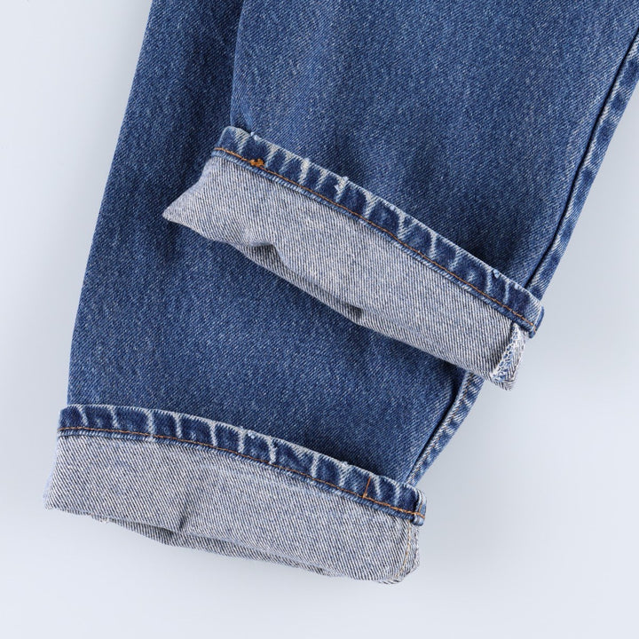 90'S Levi's 505 Orange Tab Tapered Denim Pants Made in USA Men's W33 Vintage cotton blue type Vintage Second Hand
