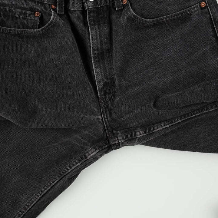 90s-00'S Levi's 505 Black Denim Tapered Jeans, Men's W32 (approx.) unclear black type Vintage Second Hand