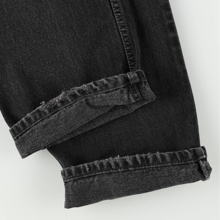 90s-00'S Levi's 505 Black Denim Tapered Jeans, Men's W32 (approx.) unclear black type Vintage Second Hand