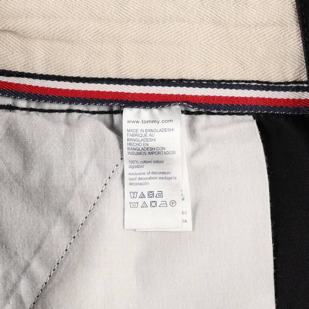 Tommy Hilfiger CARGO SHORT cargo shorts, men's size W35 (approx.) cotton black type Vintage Second Hand