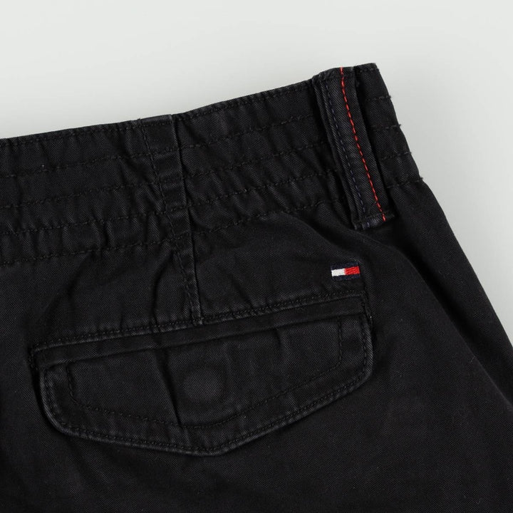 Tommy Hilfiger CARGO SHORT cargo shorts, men's size W35 (approx.) cotton black type Vintage Second Hand