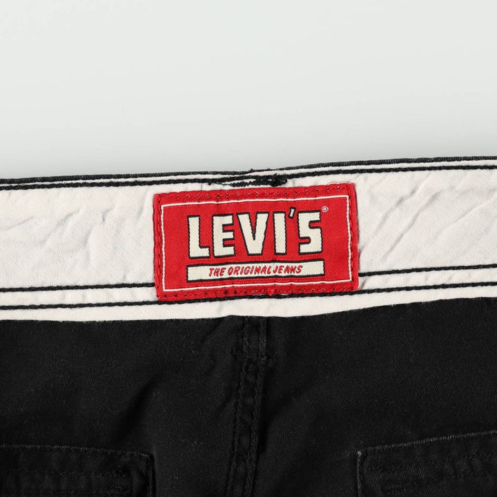 Levi's CARGO Cargo Shorts, Men's Size W37 (approx.) cotton black type Vintage Second Hand