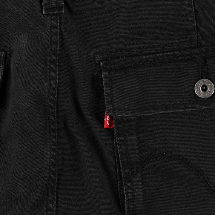 Levi's CARGO Cargo Shorts, Men's Size W37 (approx.) cotton black type Vintage Second Hand