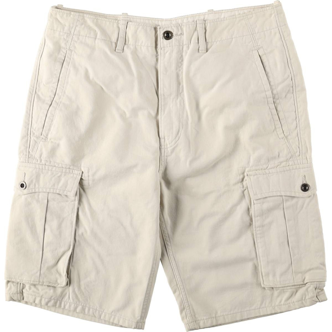 Levi's cargo shorts, men's size W35 (approx.) cotton Beige type Vintage Second Hand