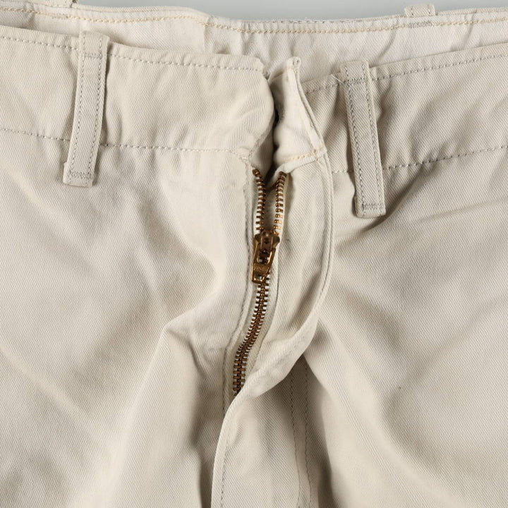 Levi's cargo shorts, men's size W35 (approx.) cotton Beige type Vintage Second Hand