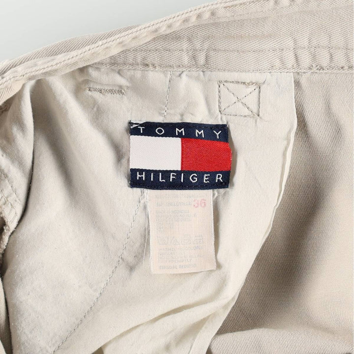 2000'S Tommy Hilfiger cargo shorts, men's size W35 (approx.) unclear Beige type Vintage Second Hand