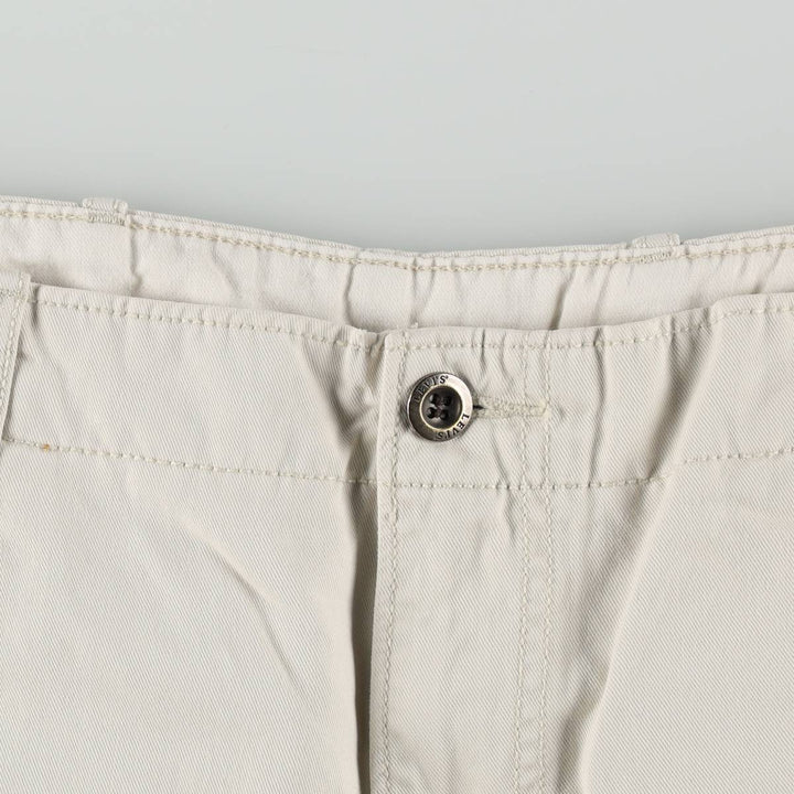 Levi's cargo shorts, men's size W37 (approx.) cotton Beige type Vintage Second Hand