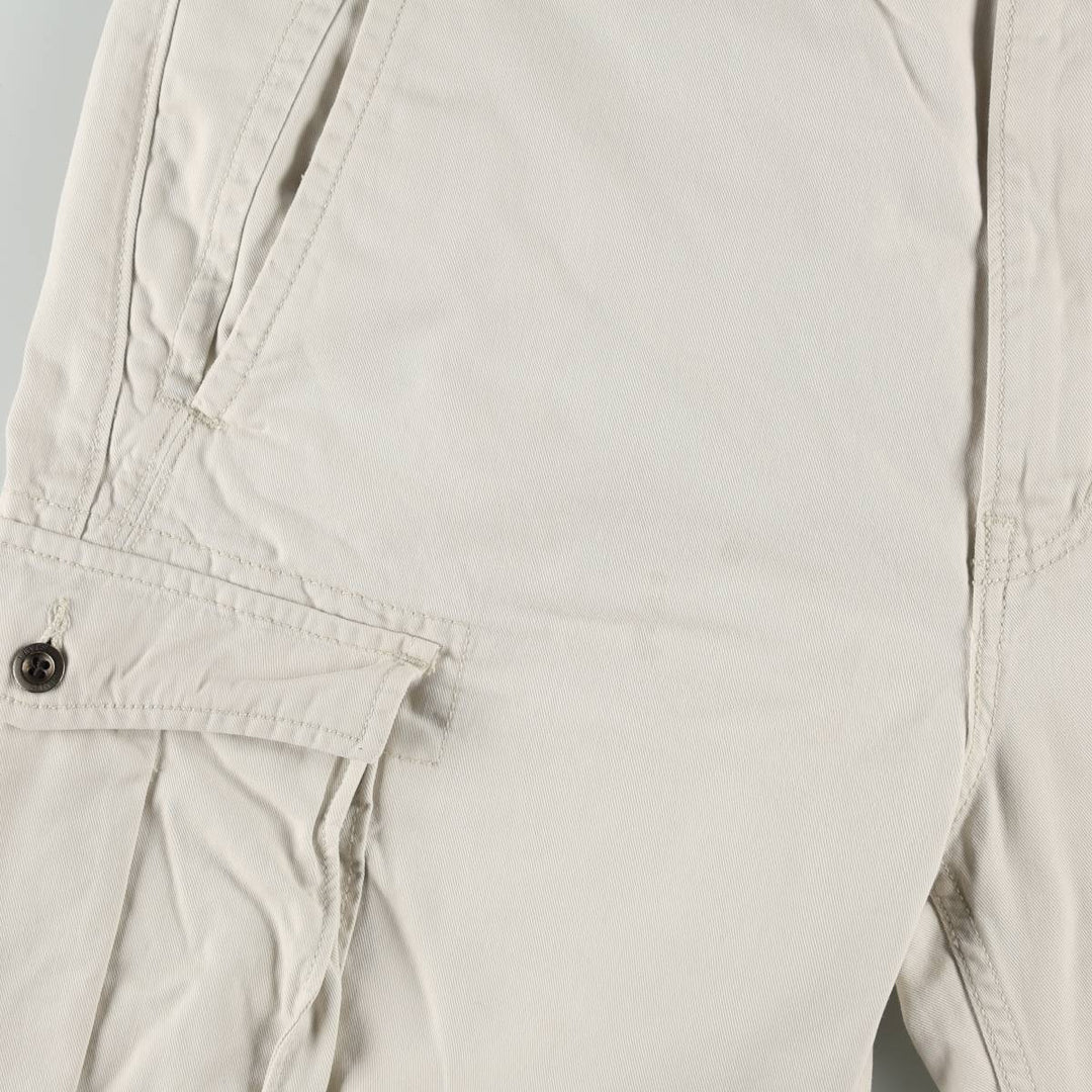 Levi's cargo shorts, men's size W37 (approx.) cotton Beige type Vintage Second Hand