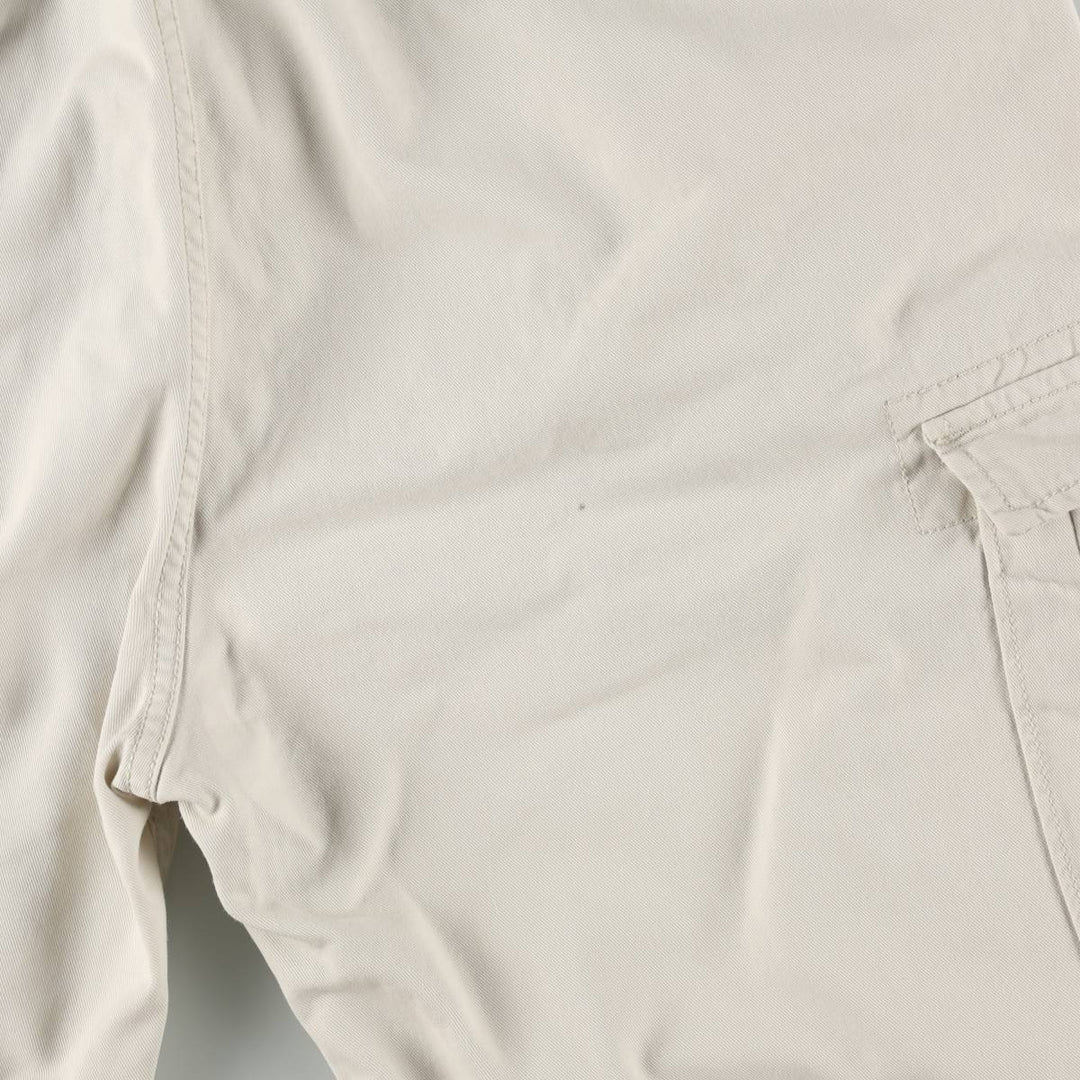 Levi's cargo shorts, men's size W37 (approx.) cotton Beige type Vintage Second Hand