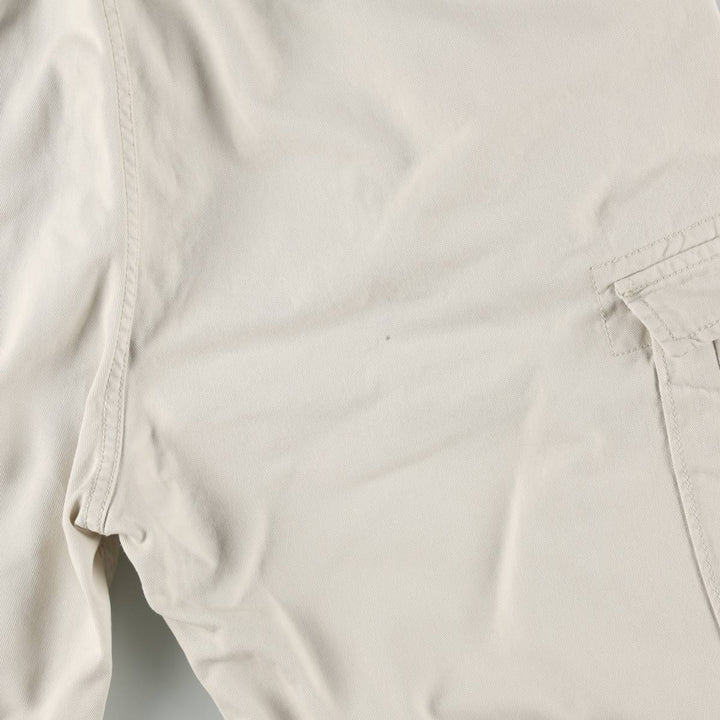 Levi's cargo shorts, men's size W37 (approx.) cotton Beige type Vintage Second Hand