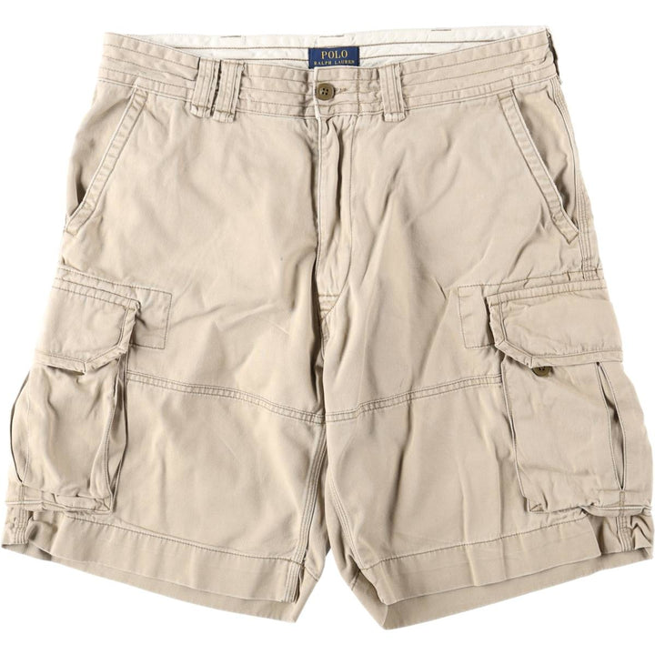 Ralph Lauren POLO RALPH LAUREN cargo shorts short pants men's w36 equivalent cotton Beige type Vintage Second Hand