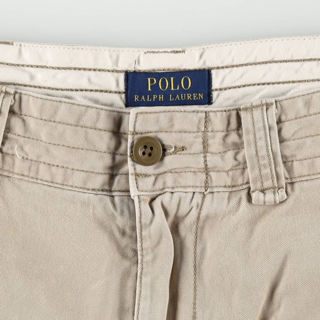 Ralph Lauren POLO RALPH LAUREN cargo shorts short pants men's w36 equivalent cotton Beige type Vintage Second Hand