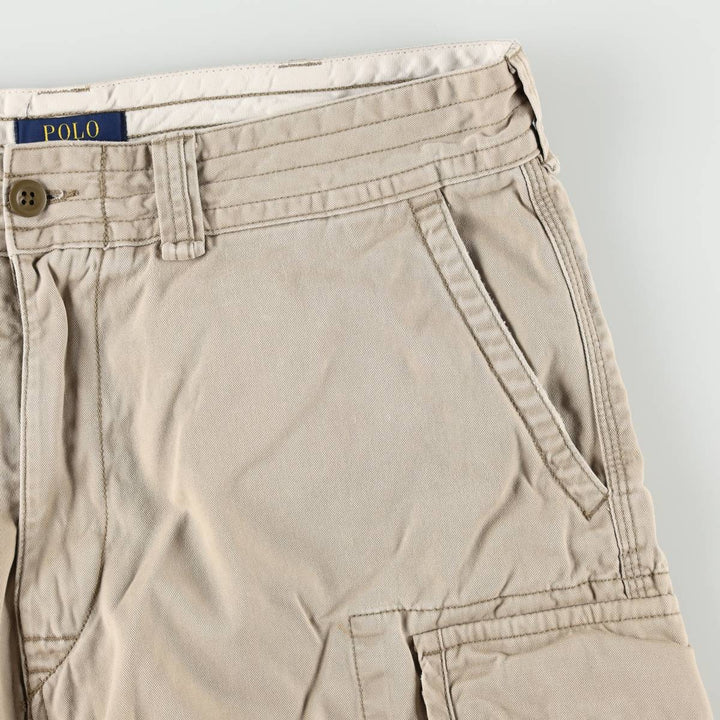Ralph Lauren POLO RALPH LAUREN cargo shorts short pants men's w36 equivalent cotton Beige type Vintage Second Hand