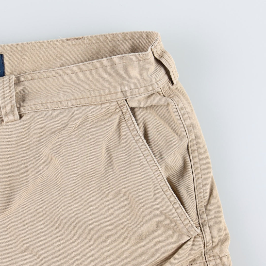 Ralph Lauren POLO by Ralph Lauren Chino Cargo Shorts, Men's Size W36 (approx.) cotton Beige type Vintage Second Hand