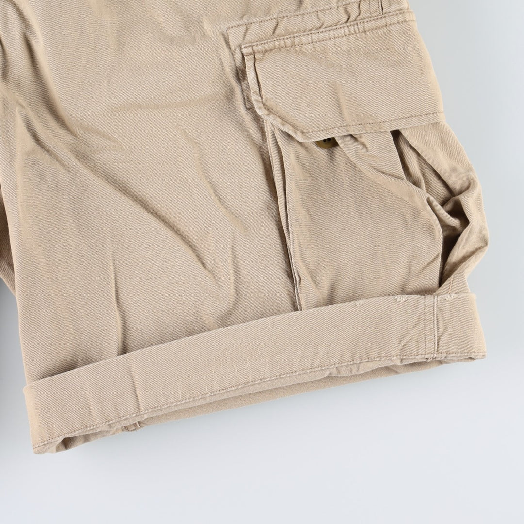 Ralph Lauren POLO by Ralph Lauren Chino Cargo Shorts, Men's Size W36 (approx.) cotton Beige type Vintage Second Hand