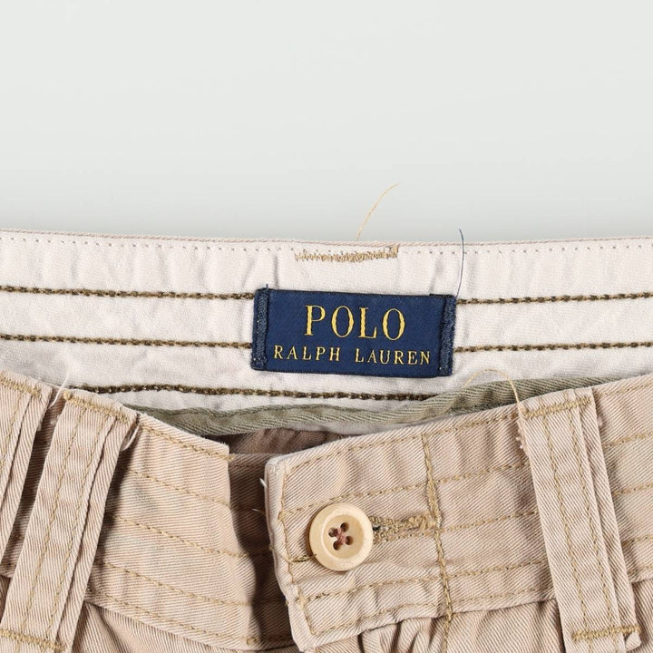 Ralph Lauren POLO RALPH LAUREN cargo shorts short pants men's w32 equivalent cotton Beige type Vintage Second Hand