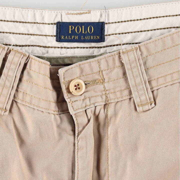 Ralph Lauren POLO RALPH LAUREN cargo shorts short pants men's w32 equivalent cotton Beige type Vintage Second Hand