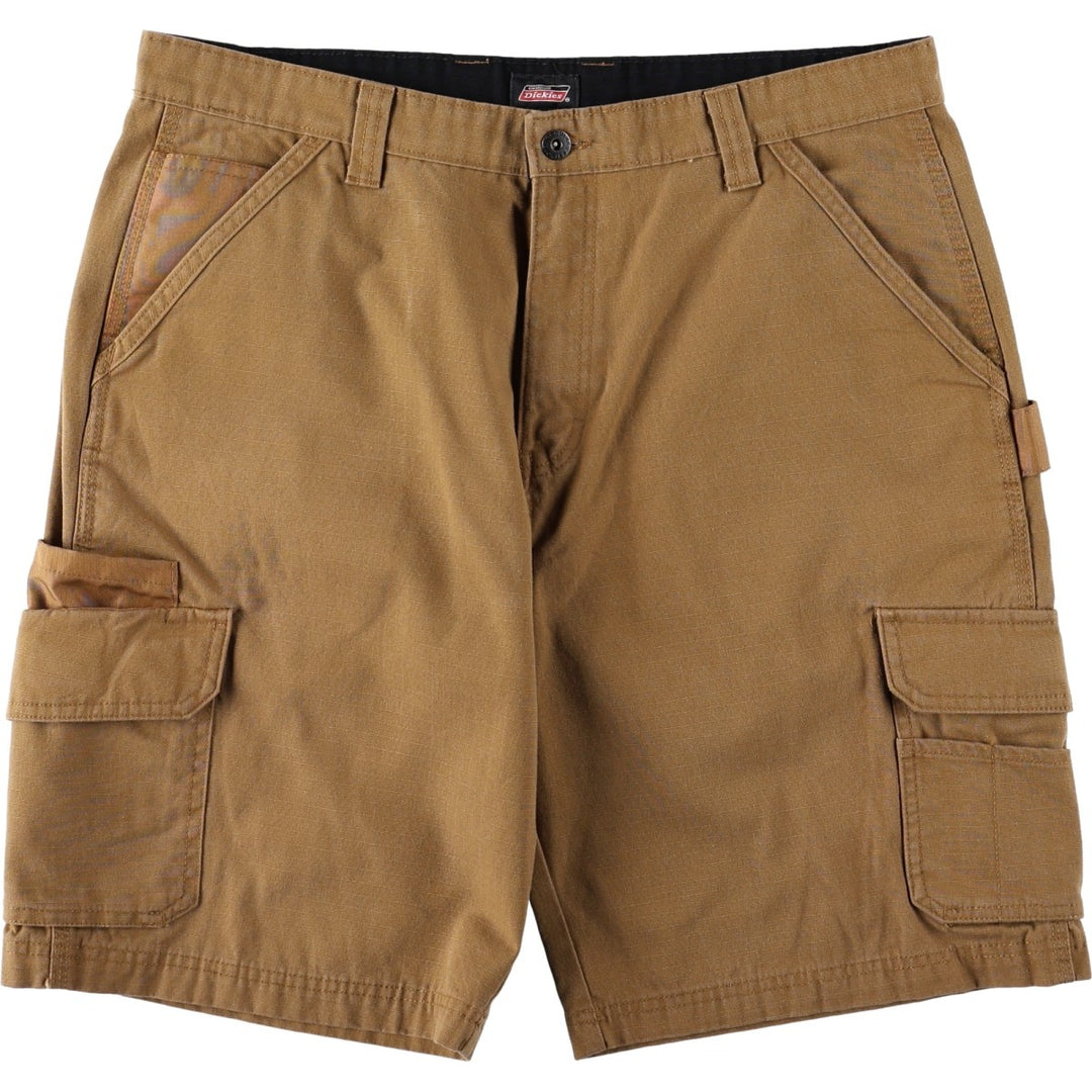 Dickies Painter Shorts, Men's, Size W36 cotton beige type brown Vintage Second Hand